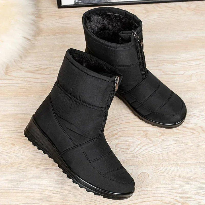 Amelia | Women's Waterproof Boots Quilted Winter Snow Ankle