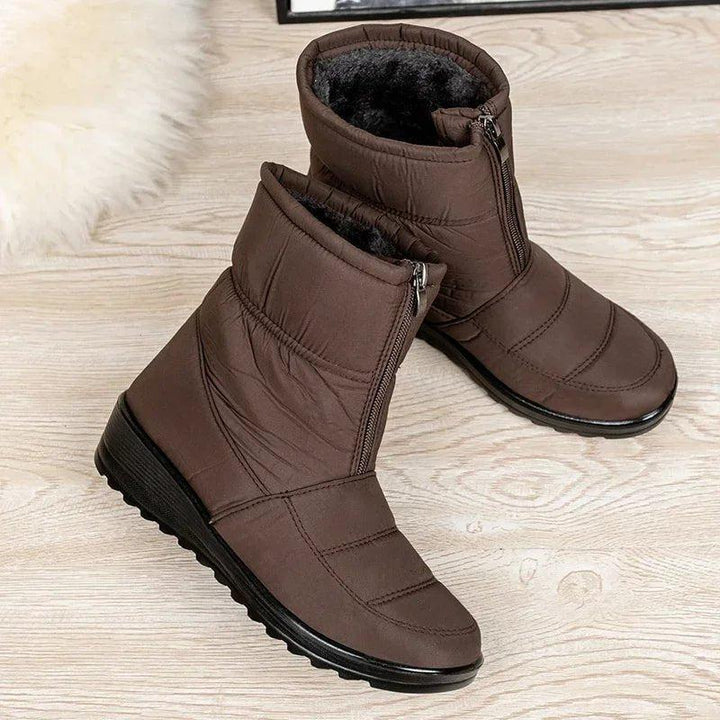Amelia | Women's Waterproof Boots Quilted Winter Snow Ankle