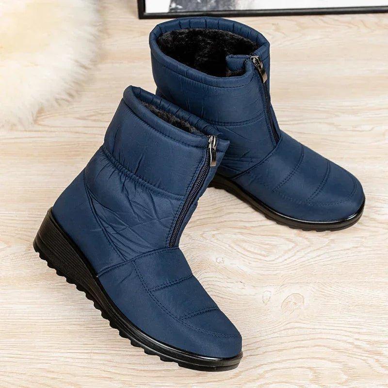 Amelia | Women's Waterproof Boots Quilted Winter Snow Ankle