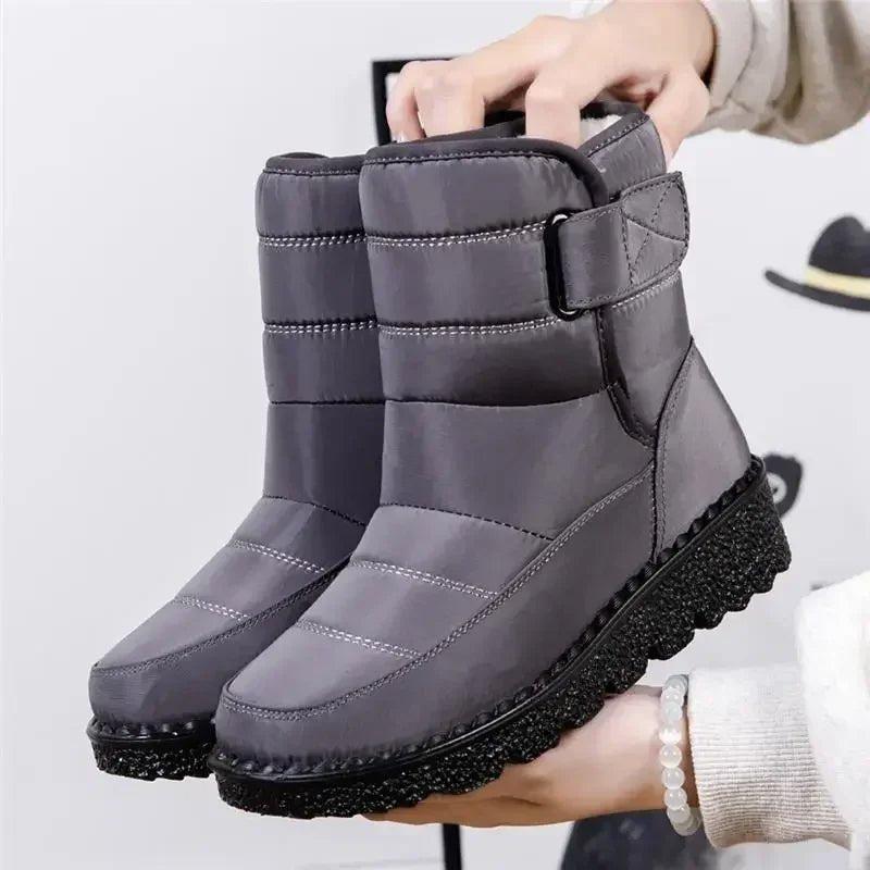 Amelia | Women's Waterproof Boots Quilted Winter Snow Ankle