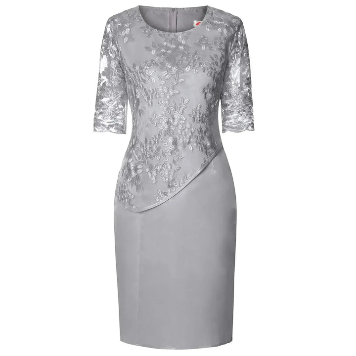 Anna | Women's Elegant Lace Summer Midi Dress