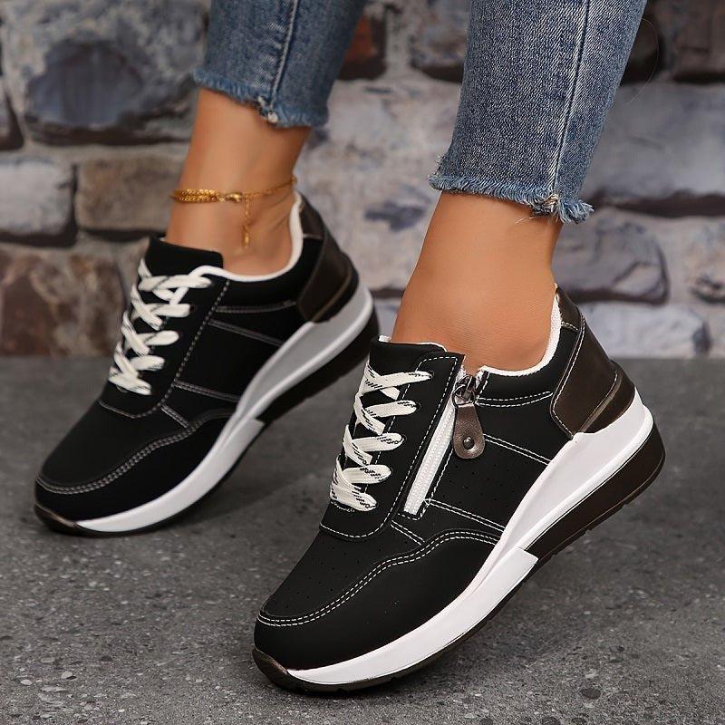 Charlotte | Women's Orthopedic Sneakers Low Cut Comfort Lace Up