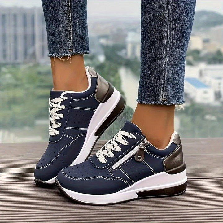 Charlotte | Women's Orthopedic Sneakers Low Cut Comfort Lace Up
