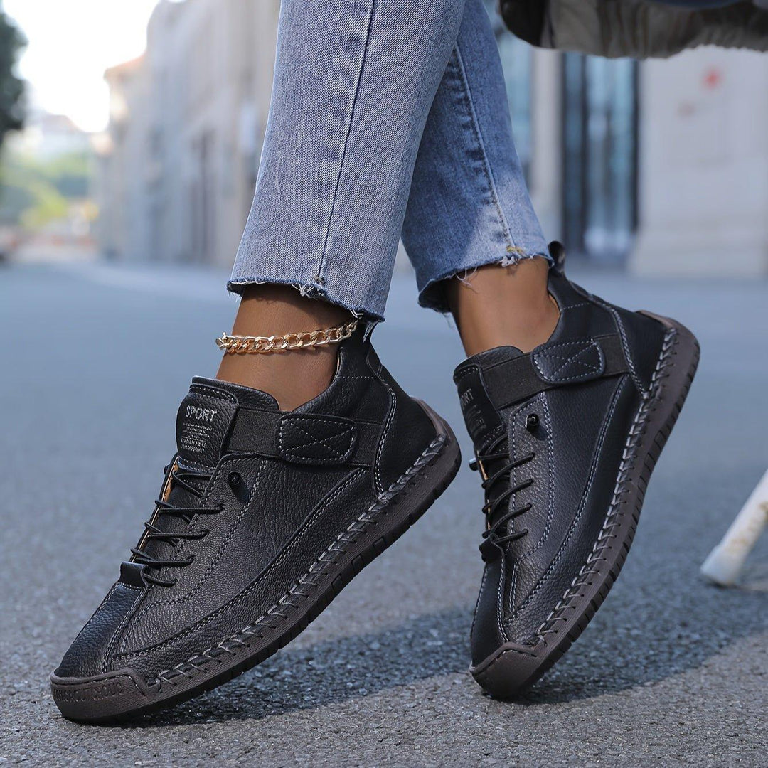 Evelyn | Women's Casual Sneakers Low-Cut Lace-Up Comfort Walking