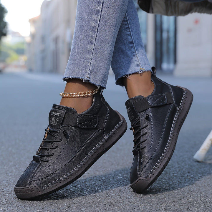 Evelyn | Women's Casual Sneakers Low-Cut Lace-Up Comfort Walking
