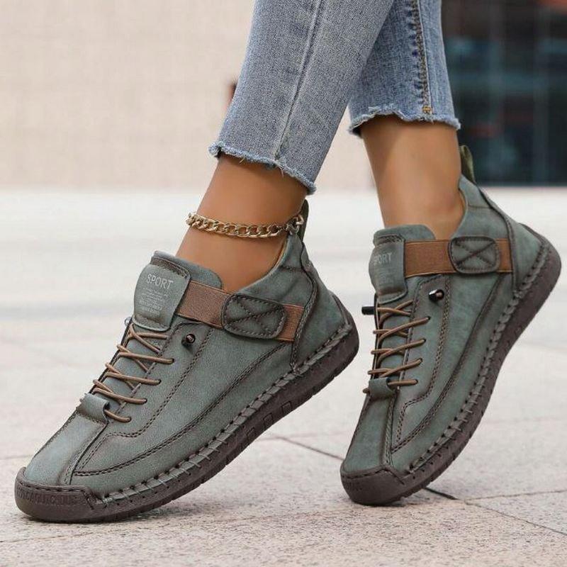 Evelyn | Women's Casual Sneakers Low-Cut Lace-Up Comfort Walking