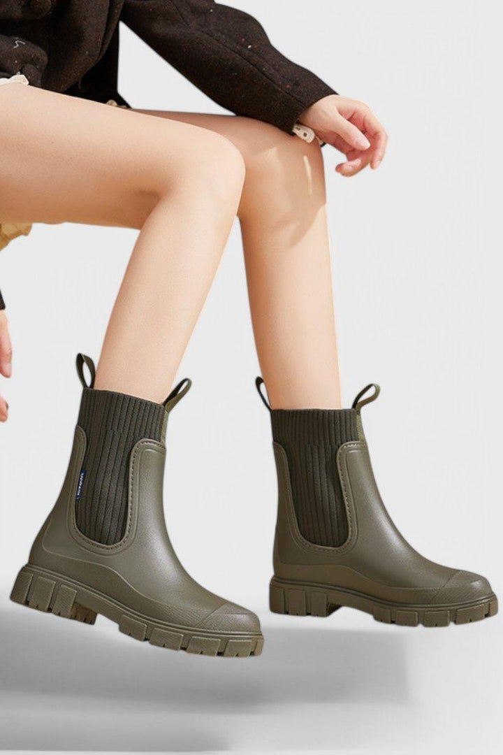 Grace | Waterproof Boots Chelsea Style Women's Rain Ankle Boots