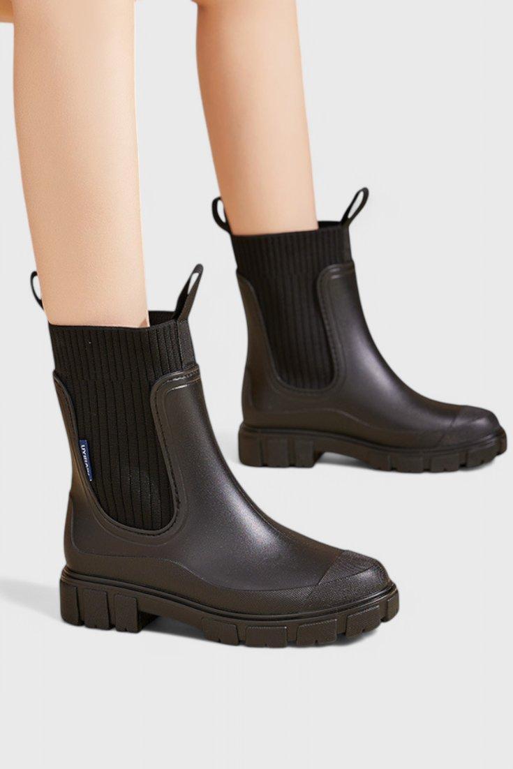 Grace | Waterproof Boots Chelsea Style Women's Rain Ankle Boots