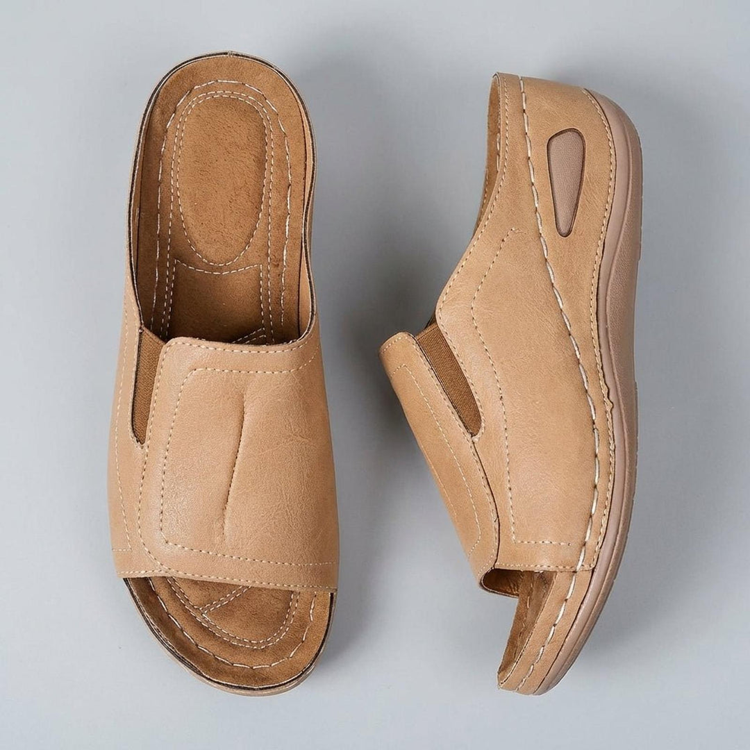 Harper | Orthopedic Wedge Sandals Open-Toe Slip-On Comfort