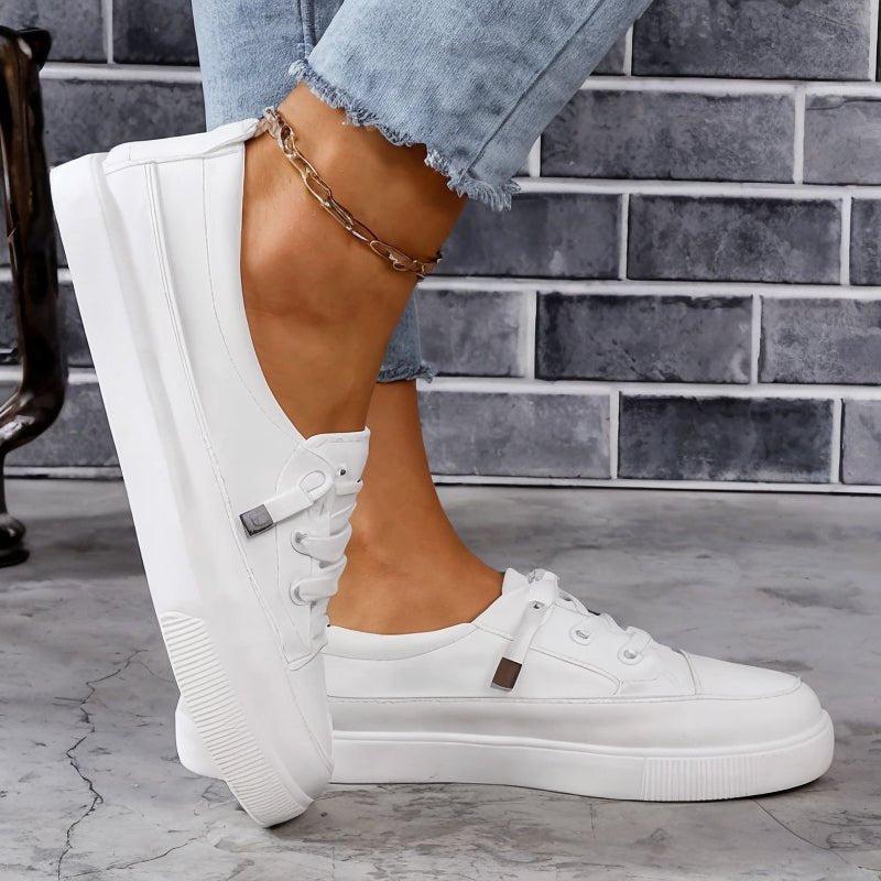 Olivia | Women's Orthopedic Sneakers Lace-Up Comfort Support
