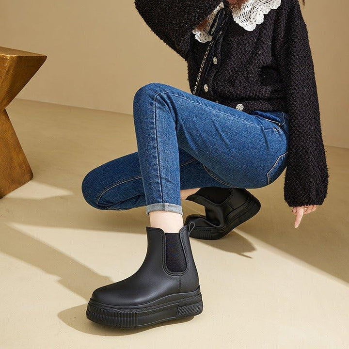 Olivia | Women's Waterproof Boots Chelsea Style Platform Rain