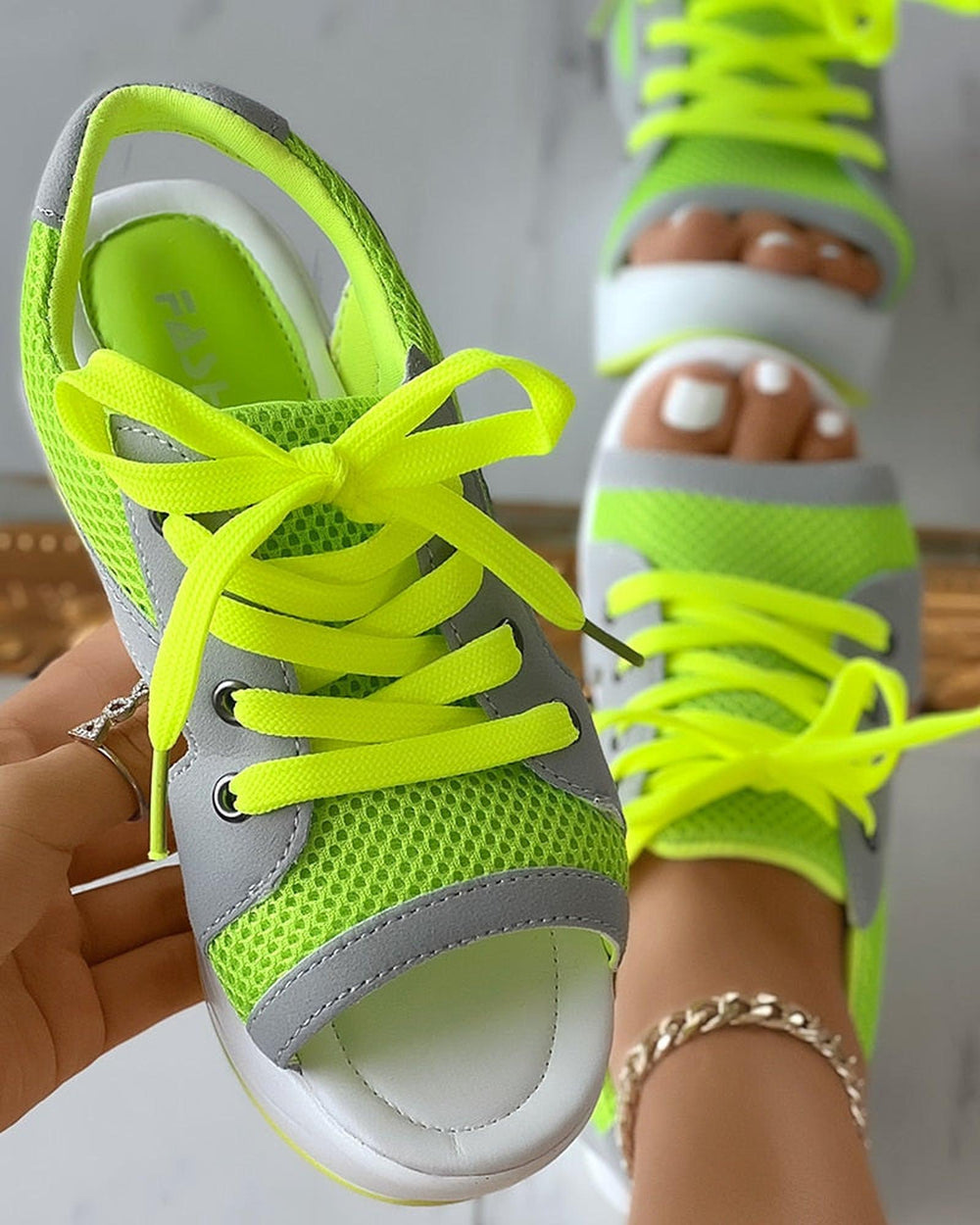 Ruby | Women's Sporty Lace-Up Espadrilles Sandals