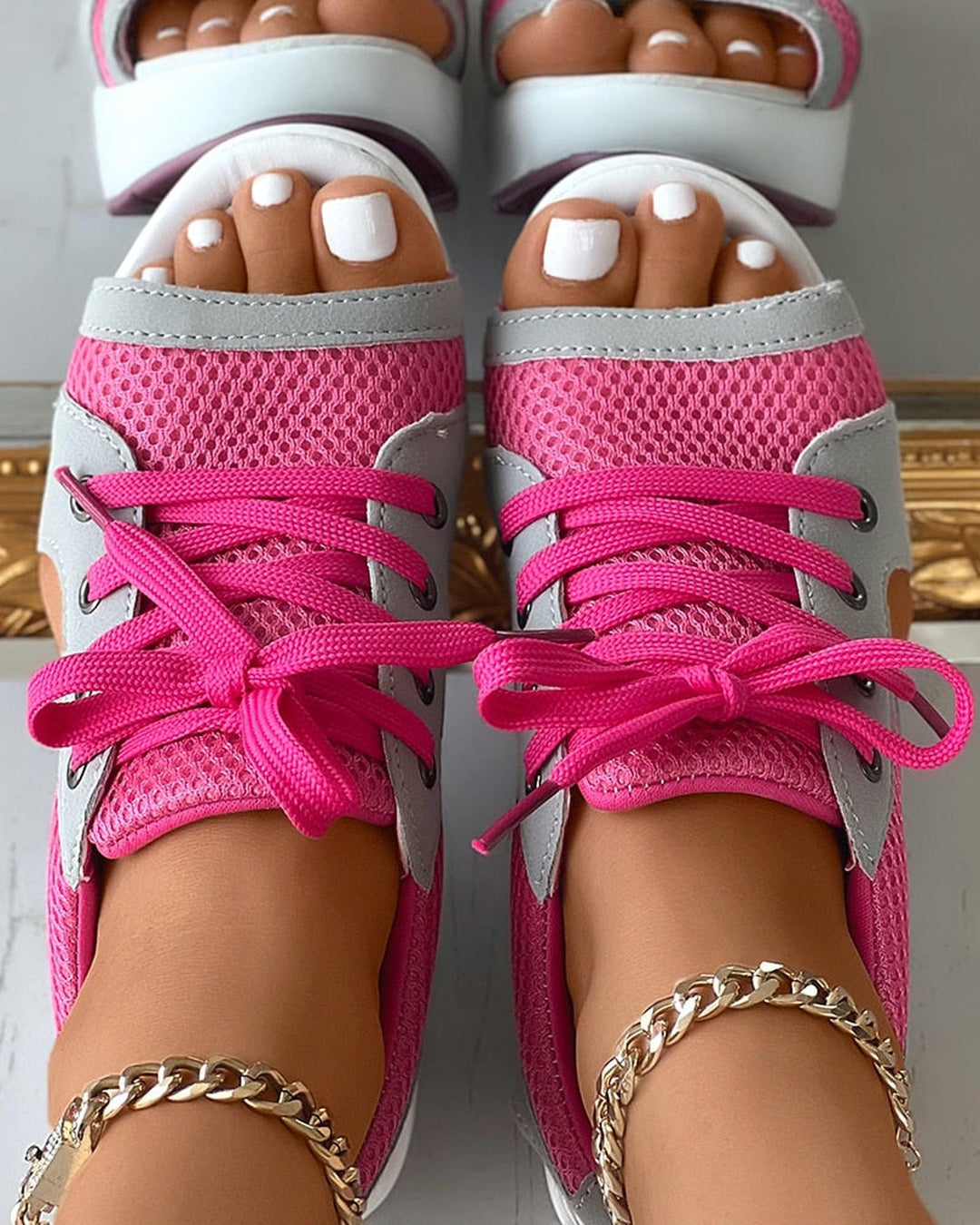 Ruby | Women's Sporty Lace-Up Espadrilles Sandals