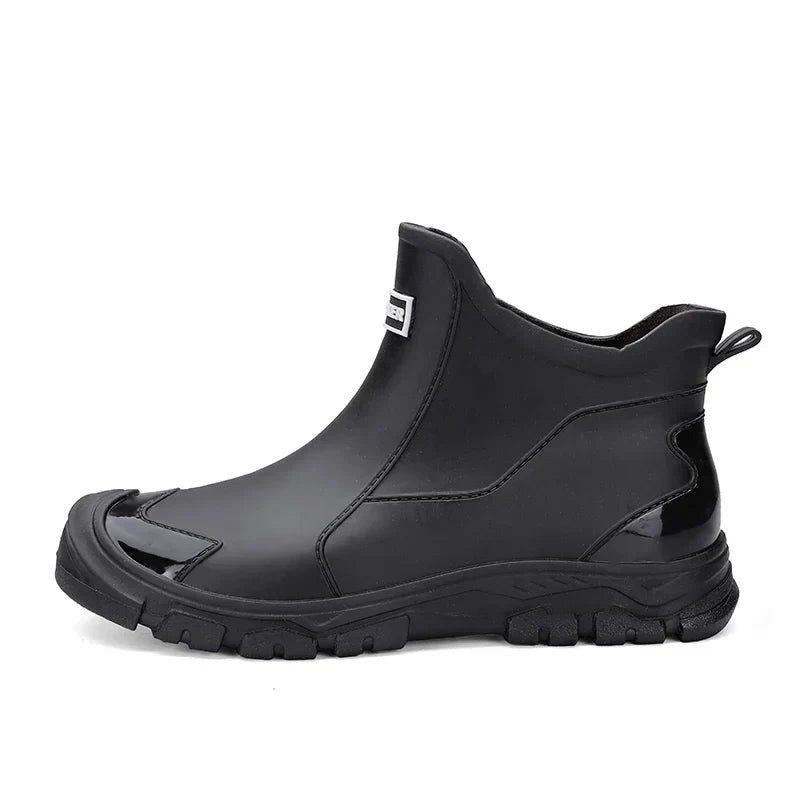 Sophia | Waterproof Boots Ankle Rain Chelsea Slip-On Outdoor