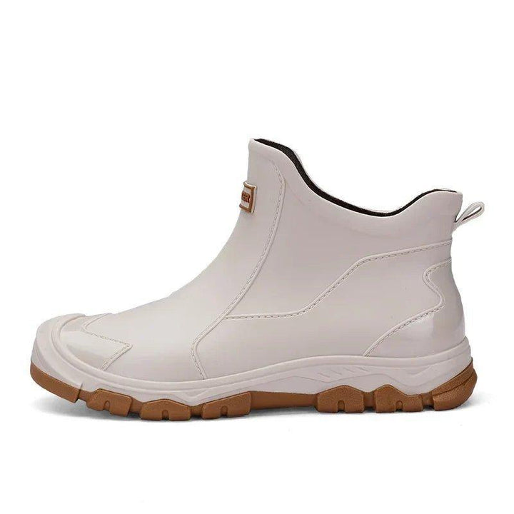 Sophia | Waterproof Boots Ankle Rain Chelsea Slip-On Outdoor