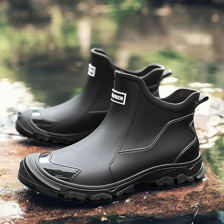 Sophia | Waterproof Boots Ankle Rain Chelsea Slip-On Outdoor