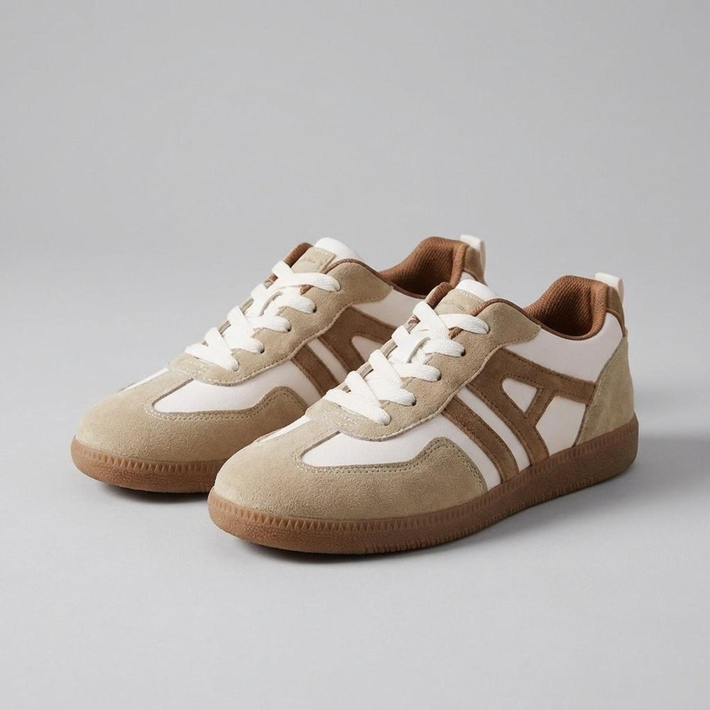 Sophia | Women's Orthopedic Sneakers Low-Top Lace-Up Color Block