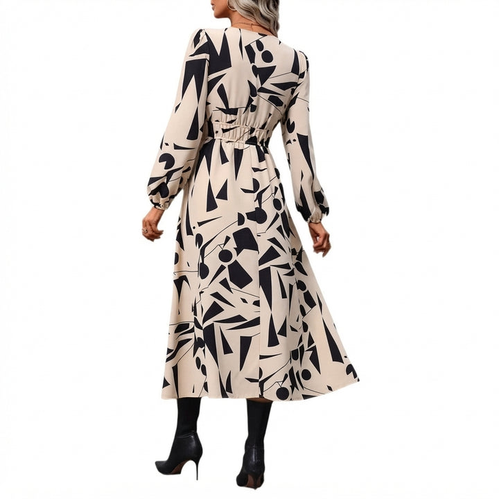 Layla | Women's Floral-Print Lantern-Sleeve Coordinated Top Midi Skirt Set
