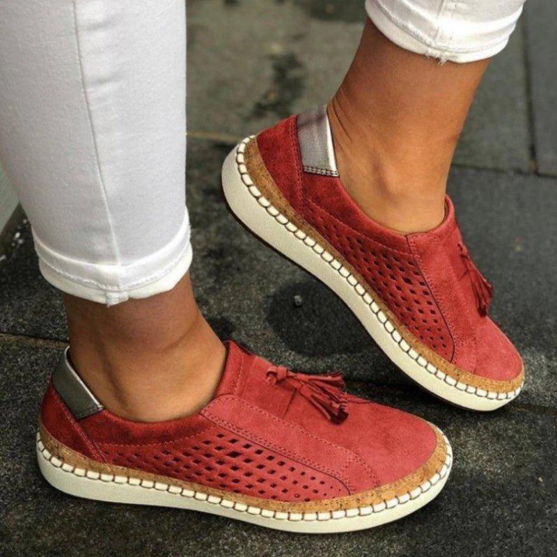 Victoria | Women's Orthopedic Loafers Slip-On Comfort Tassel