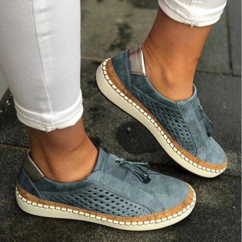 Victoria | Women's Orthopedic Loafers Slip-On Comfort Tassel
