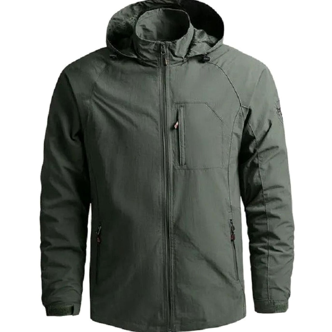 Men's Casual Zip-Up Stand-Collar Street Jacket
