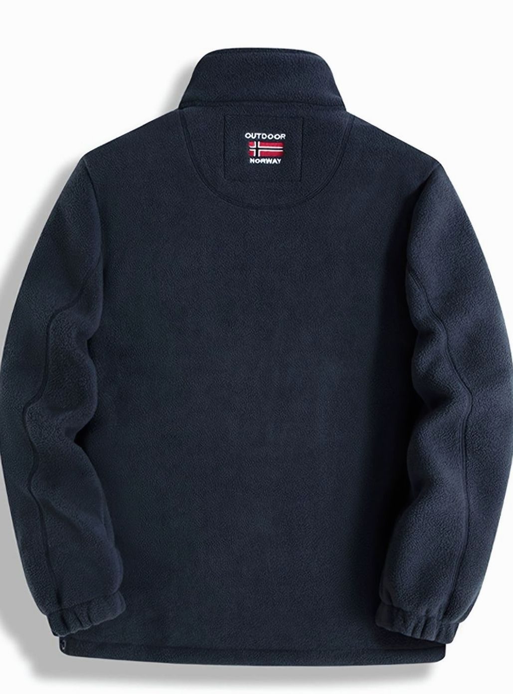 Men's Classic Full-Zip Stand-Collar Outdoor Fleece Jacket