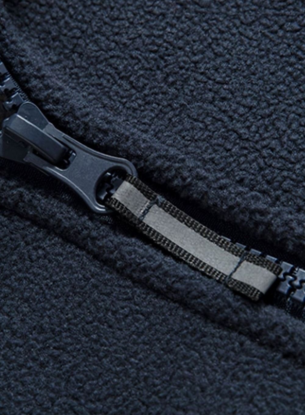 Men's Classic Full-Zip Stand-Collar Outdoor Fleece Jacket