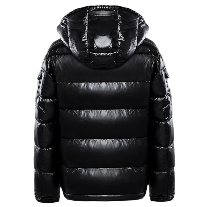 Men's Hooded Insulated Puffer Quilted Jacket Full-Zip Winter Coat