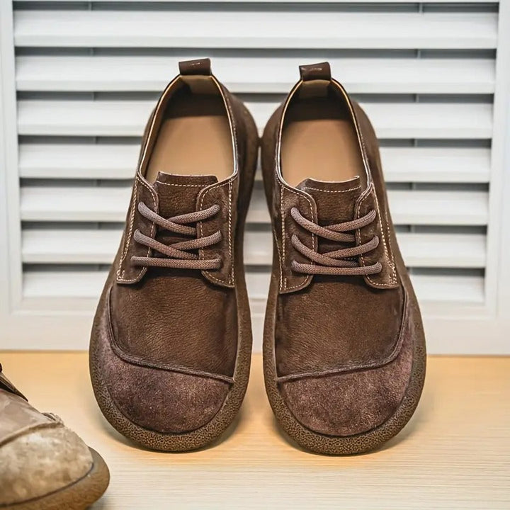 Men's Orthopedic Lace-Up Cushioned Casual Oxford Shoes