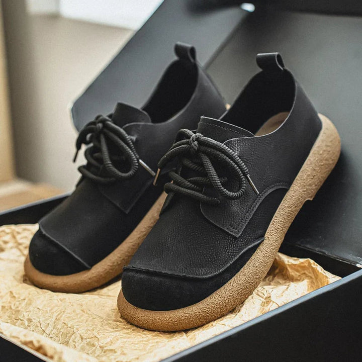 Men's Orthopedic Lace-Up Cushioned Casual Oxford Shoes