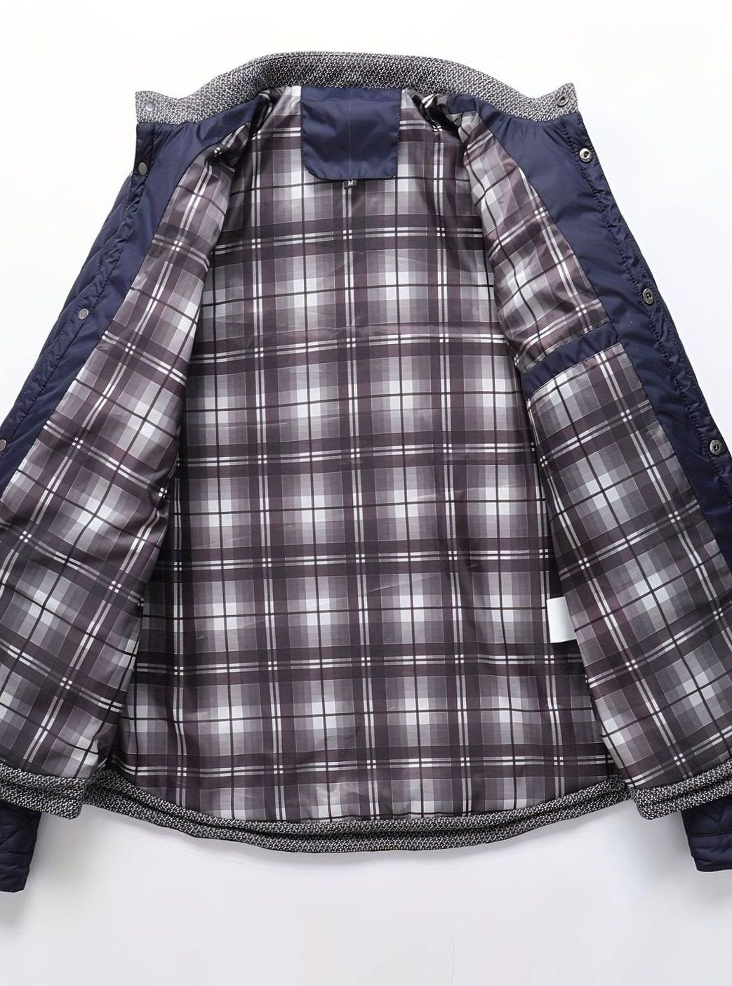 Men's Quilted Stand-Collar Lightweight Insulated Jacket