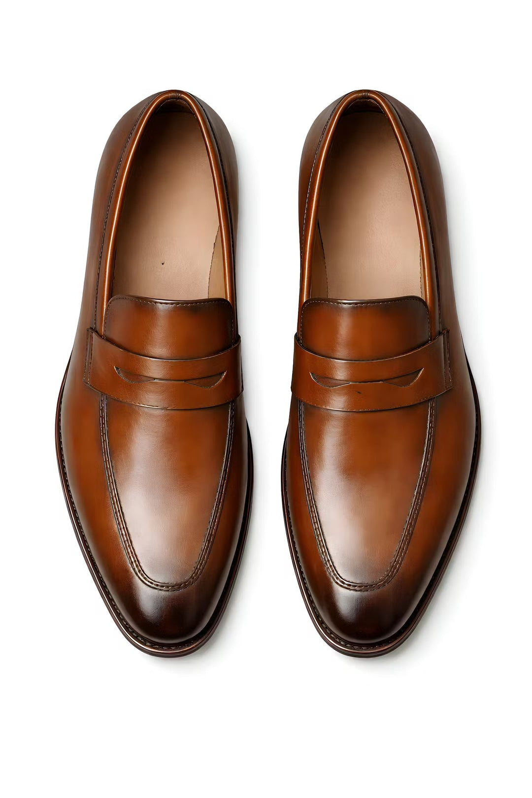 Men's Slip-On Penny Strap Dress Loafers