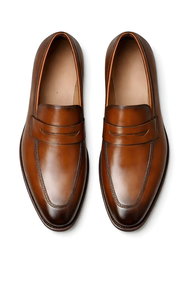 Men's Slip-On Penny Strap Dress Loafers