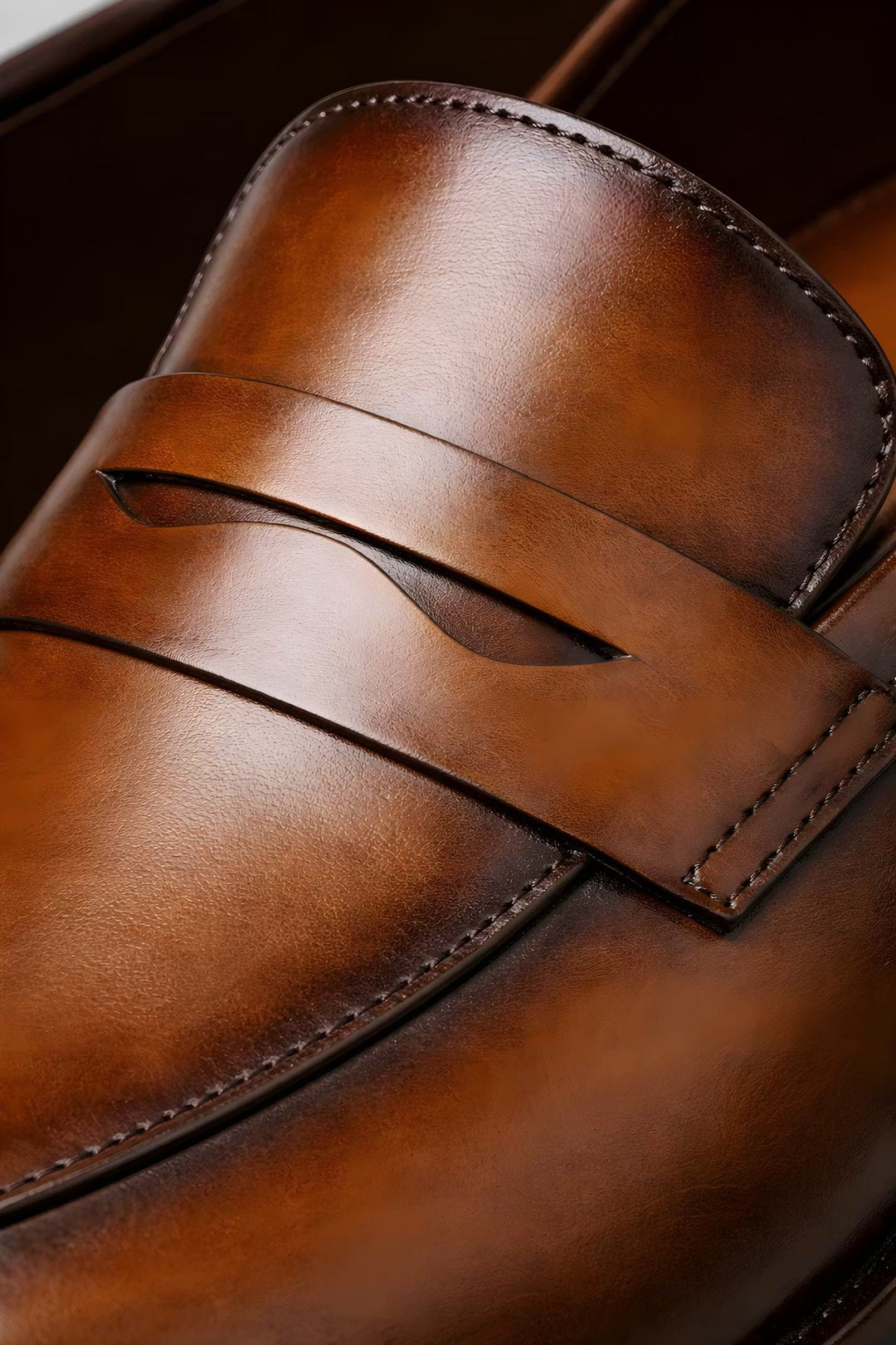 Men's Slip-On Penny Strap Dress Loafers