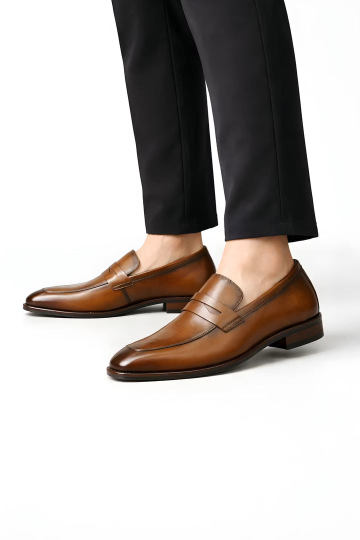 Men's Slip-On Penny Strap Dress Loafers