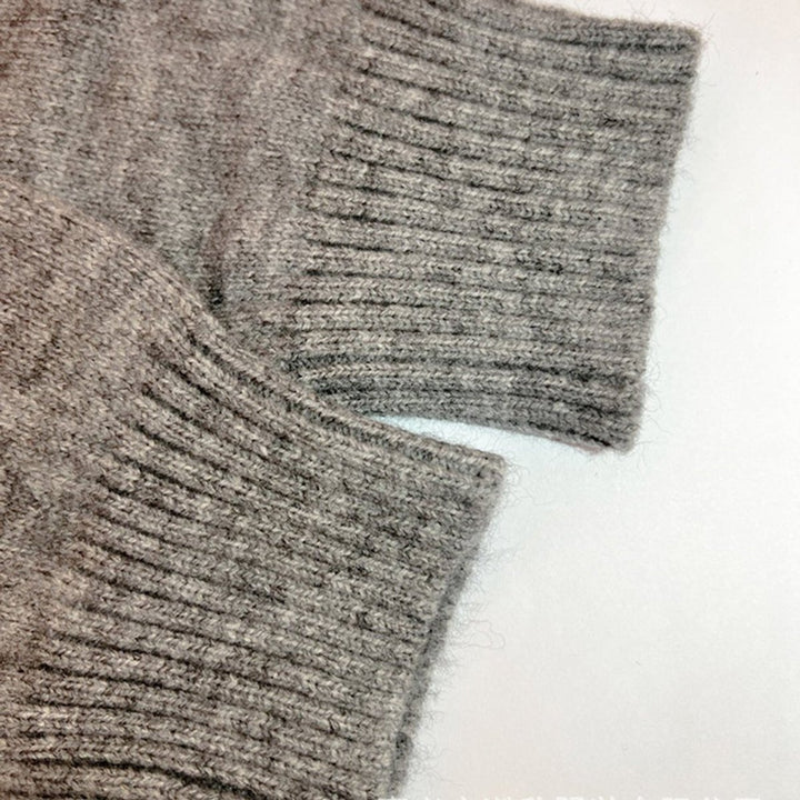 Women's Hooded Open-Front Letter-Knit Cardigan Sweater Coat