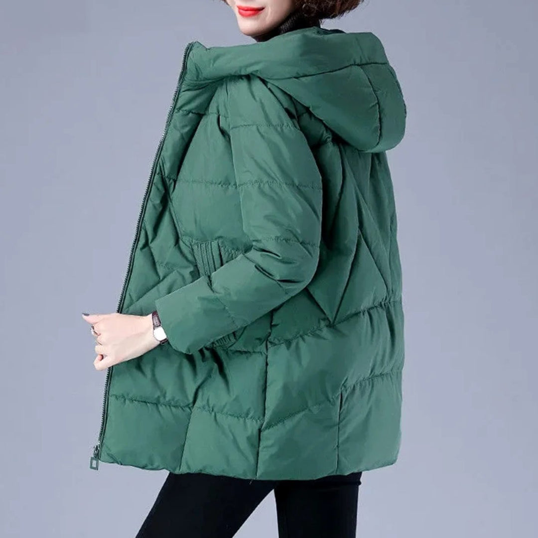 Women's Insulated Hooded Puffer Winter Jacket