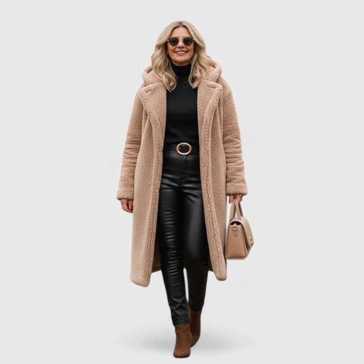 Women's Jacket Oversized Teddy Fleece Long Winter Coat