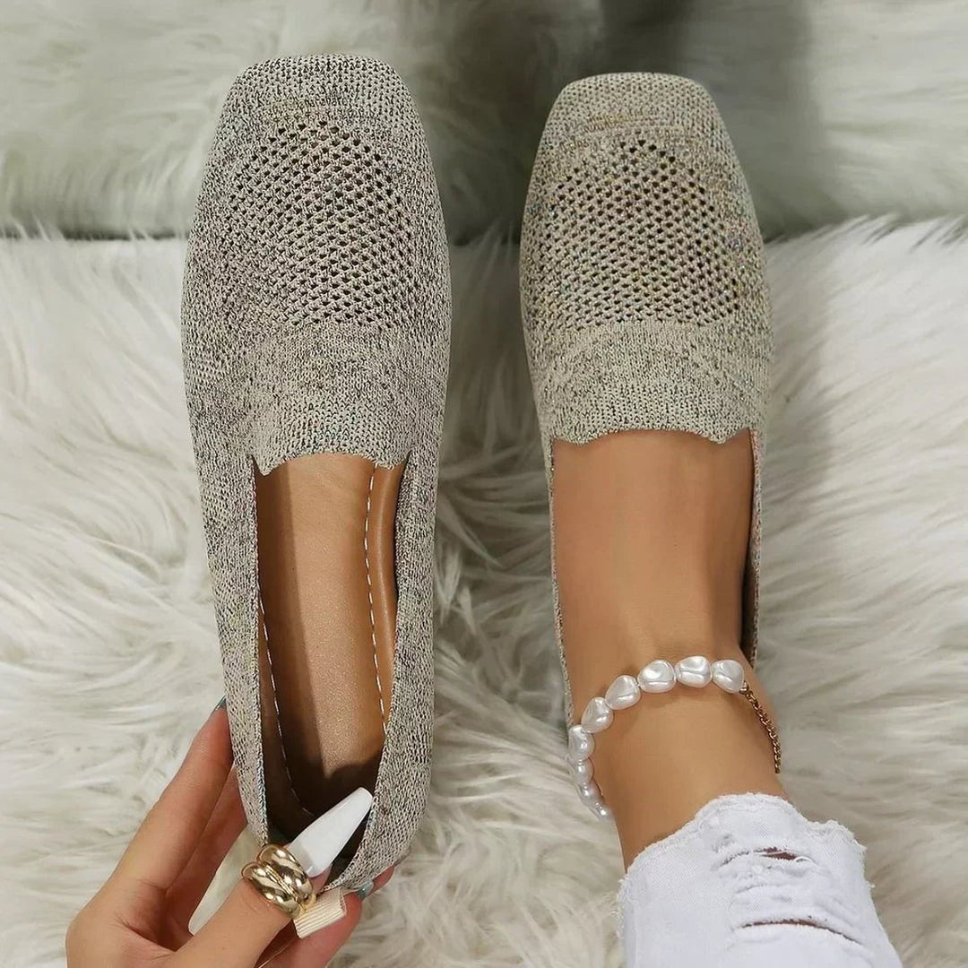 Women's Orthopedic Breathable Knit Slip-On Loafers