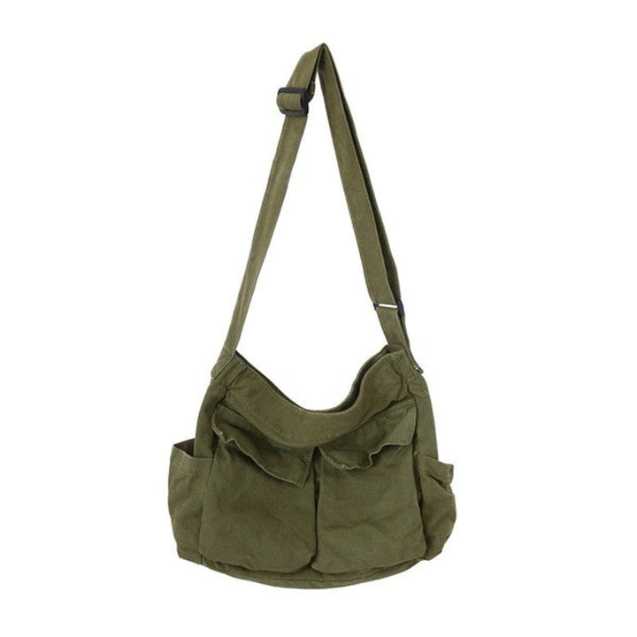 Women's Oversized Canvas Tote Bag Messenger Shoulder Bag
