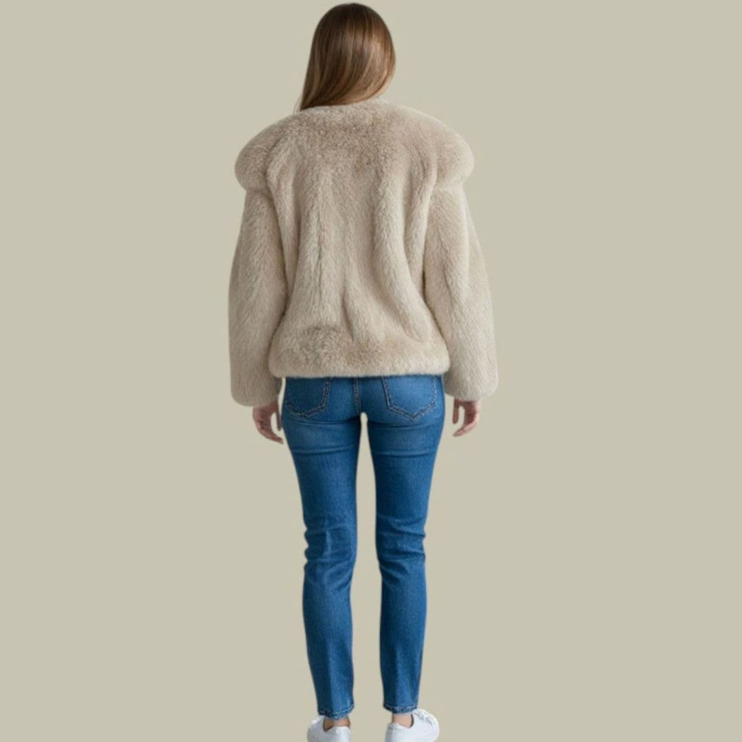 Women's Oversized Turtleneck Sweater Relaxed-Fit Long Knit Pullover