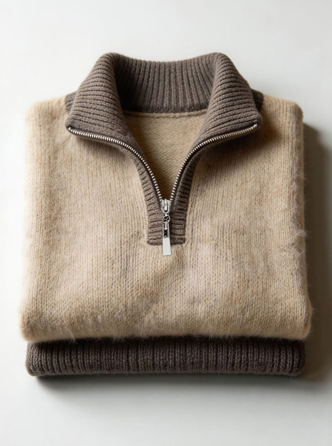 Women's Relaxed-Fit Half-Zip Pullover Sweater